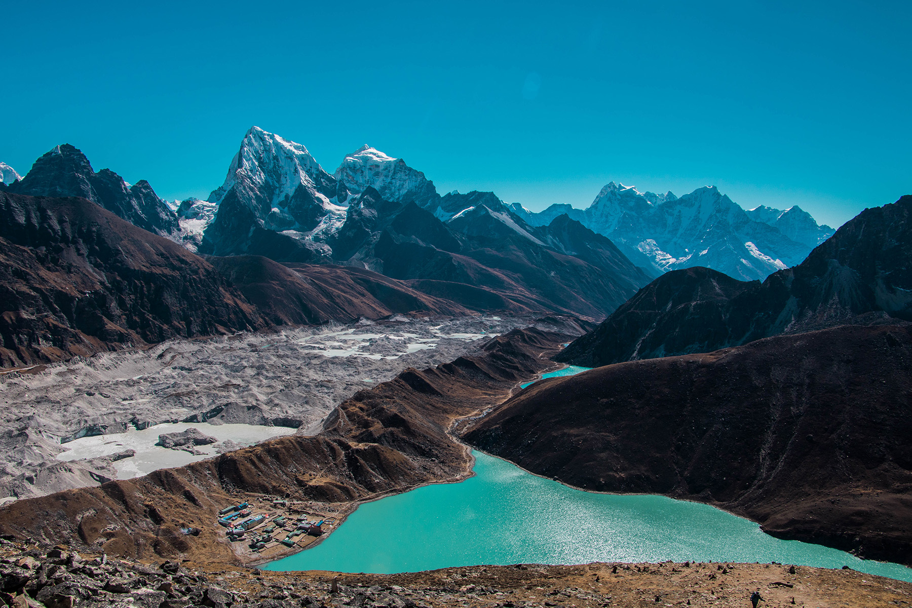 Gokyo Lake from Gokyo Ri
